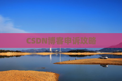 CSDN博客申诉攻略